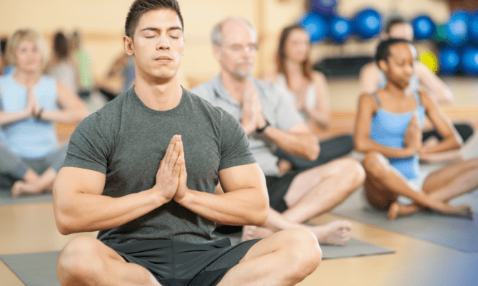 Mental health week yoga